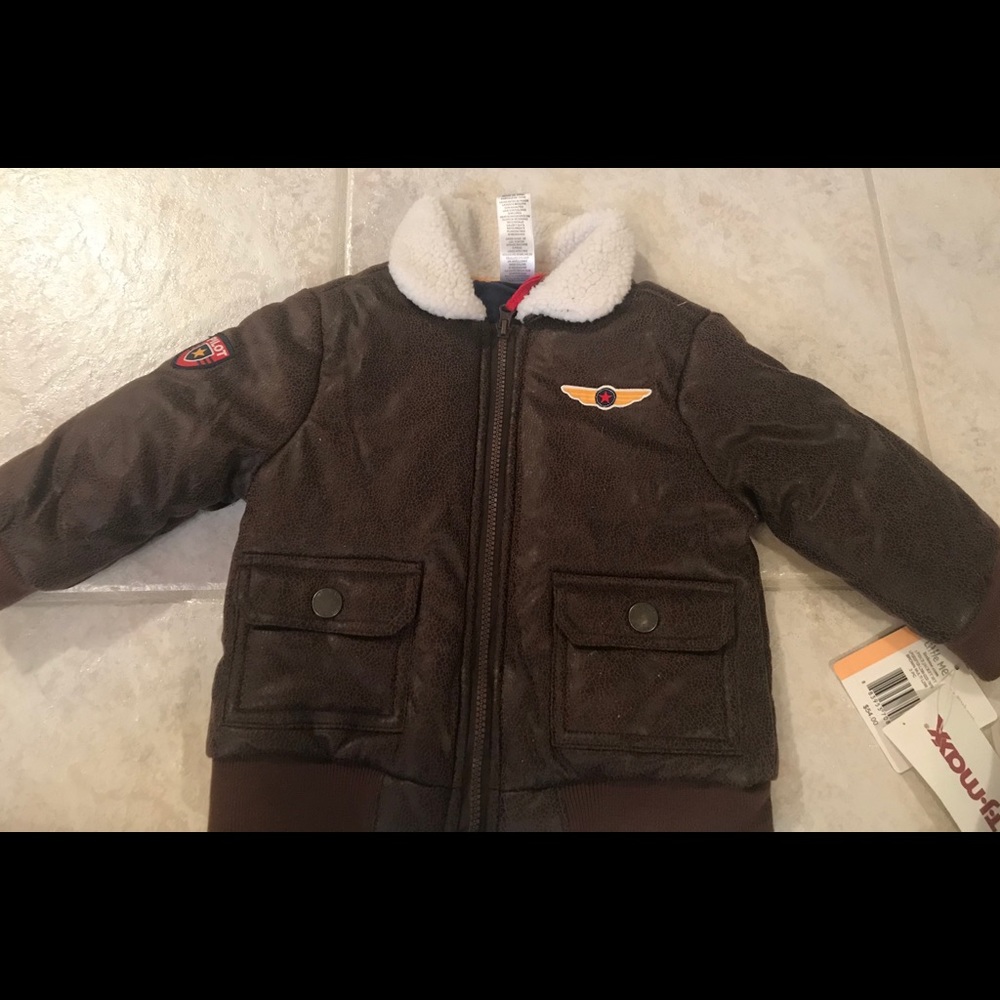 Toddler 12 month boys pilot jacket